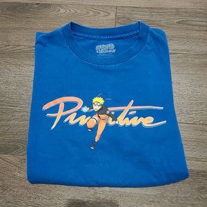 Rare 2007 Primitive X Naruto Shippuden Limited Edition Anime Shirt Signature Med